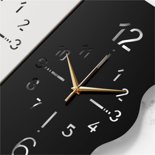 Horloge murale décorative double face Vnook d'angle moderne L - 4
