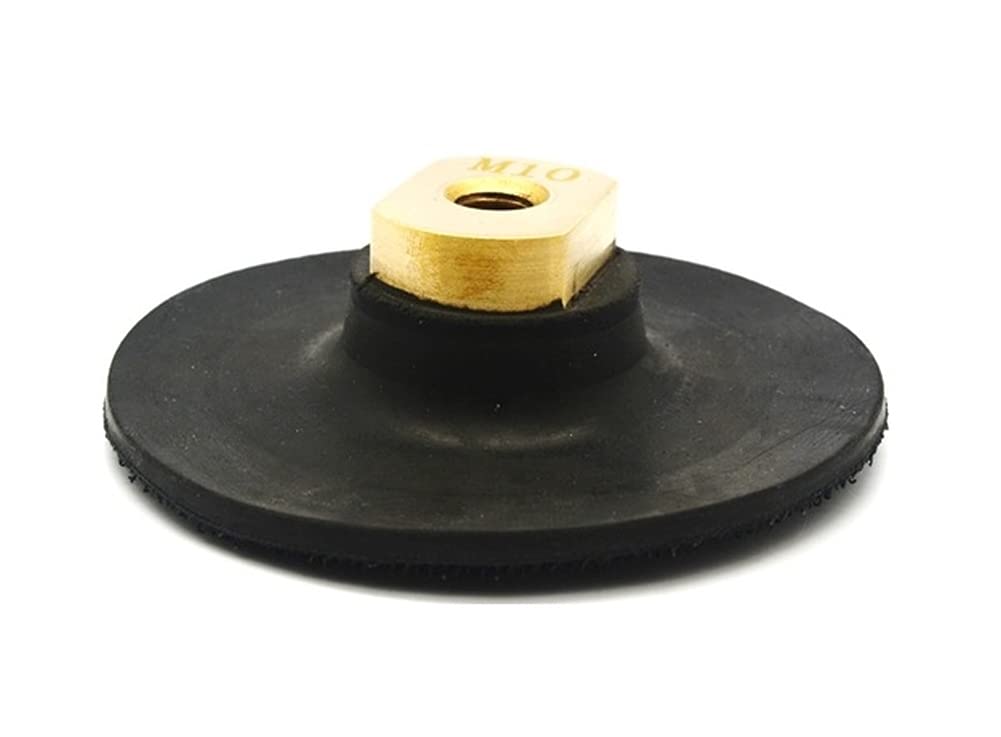 Manpa Mp21-19-4 Rugged Rubber 4 Inch Sanding Flex Loop Pad For Angle Grinder