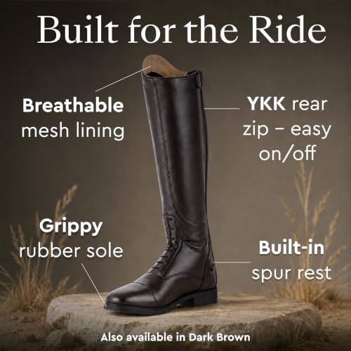 Image of HORZE Rover Women's Synthetic Leather Equestrian Boots for Horse Riding