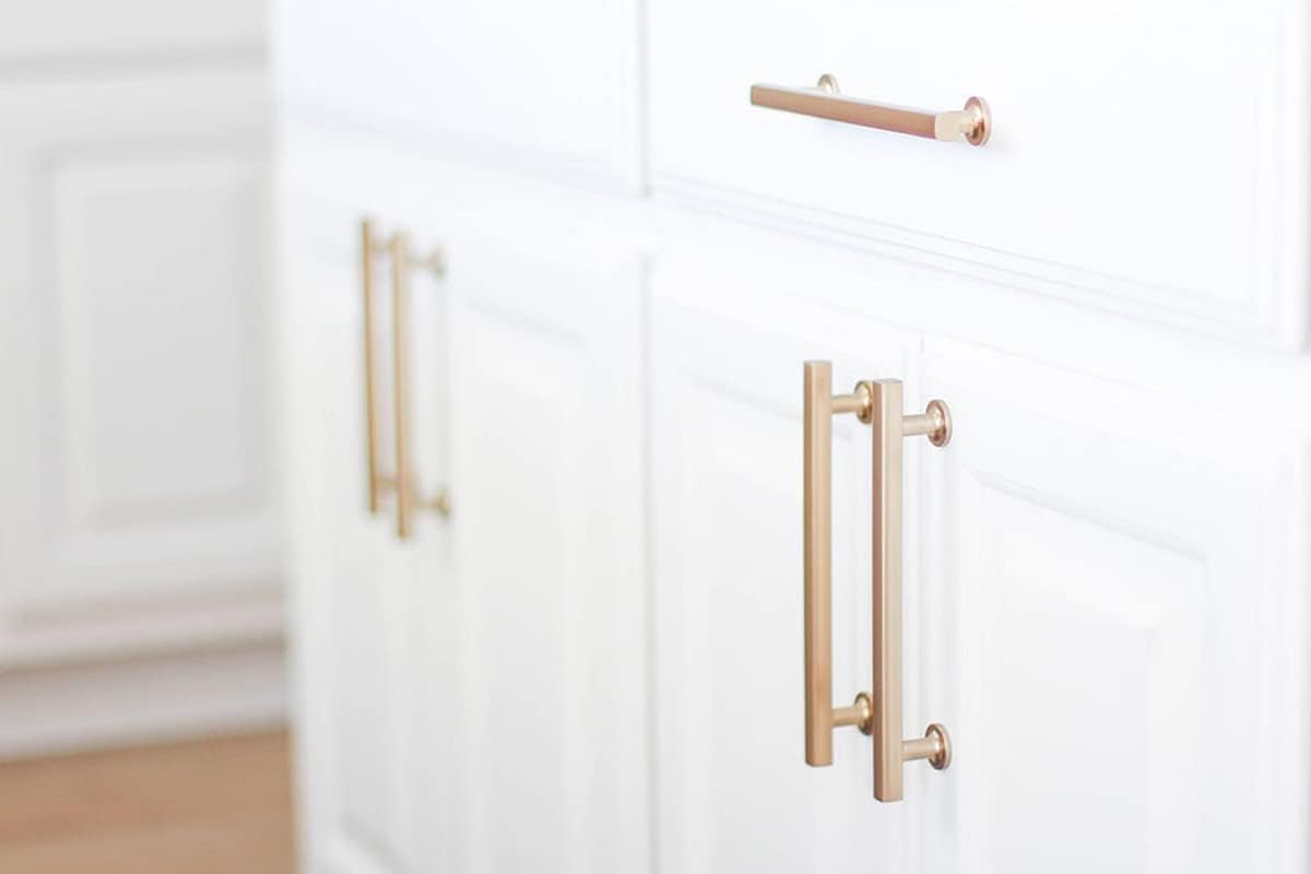 Emtek Freestone Appliance Pull of The Urban Modern Collection, 18 inch (Center to Center), Color: Flat Black Coated (US19), Model: 87002