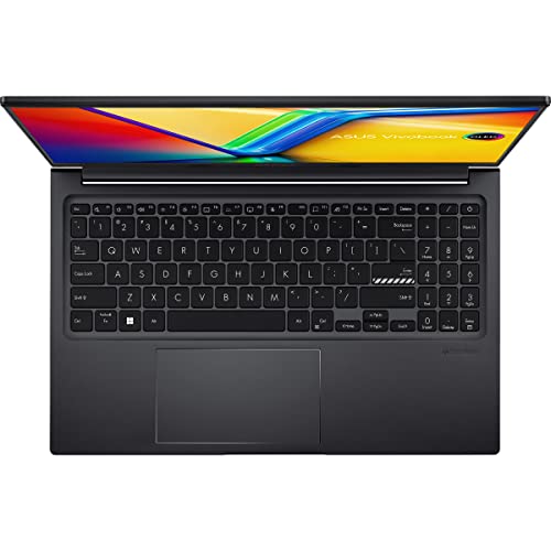 Image of ASUS Vivobook 15 OLED Laptop, 15.6 inch FHD OLED Display, AMD Ryzen 7 7730U CPU, AMD Radeon GPU, 16GB RAM, 1TB SSD, Windows 11 Home, Indie Black, M1505YA-ES74