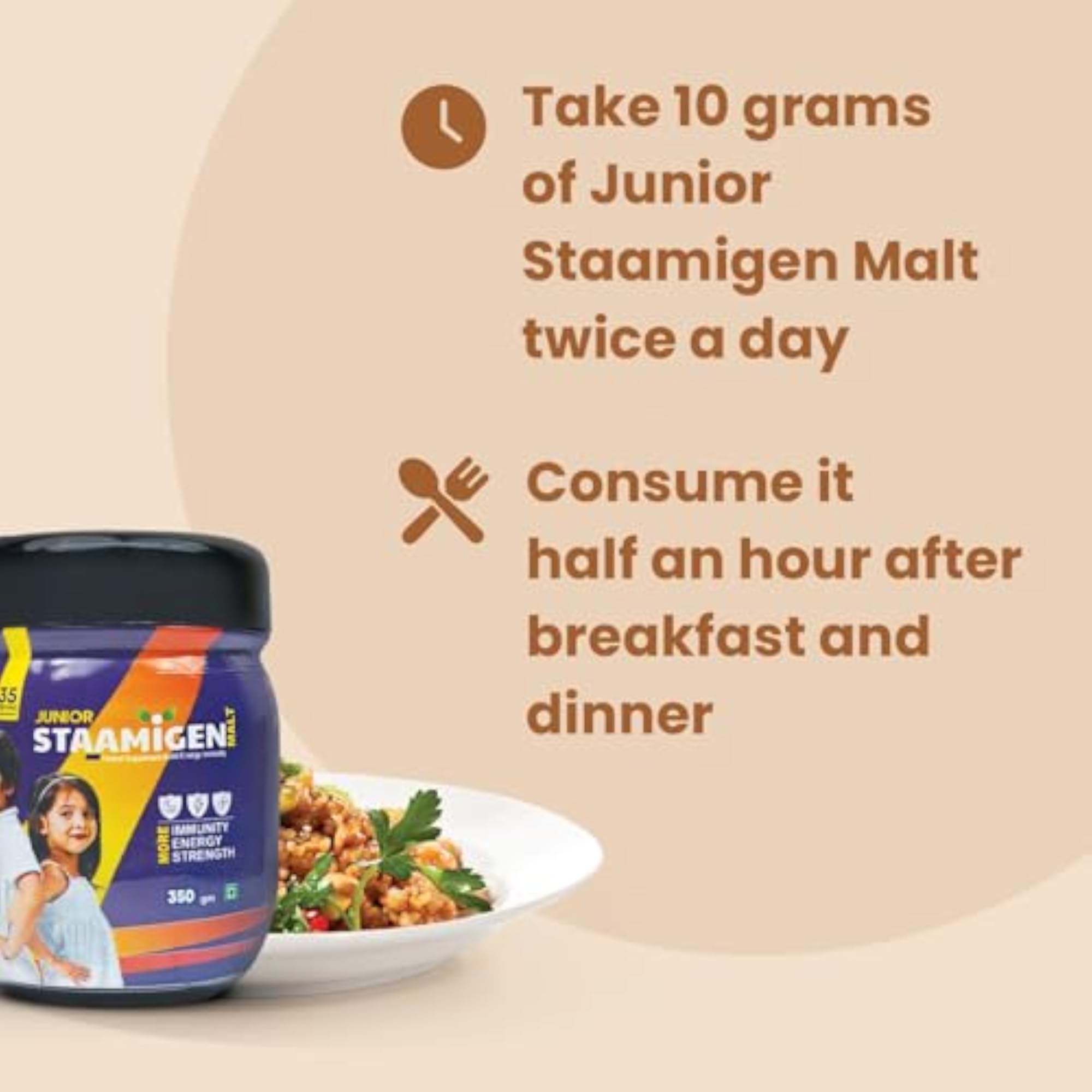 ALPHA AYURVEDA Junior Staamigen Malt for Strength & Energy