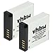 Produktbild vhbw 2X Akku kompatibel mit Panasonic Lumix DMC-GF7K, DMC-GF8, DMC-GF7, DMC-GM1 Kamera (600 mAh, 7,2 V, Li-Ion), Infochip