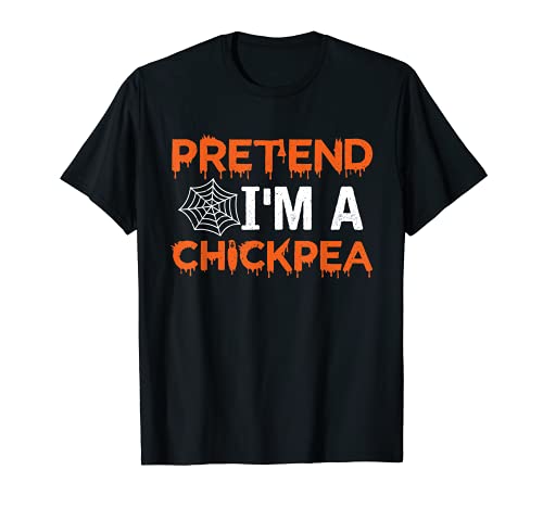Pretend I'm a Chickpea Funny Matching Family Halloween T-Shirt