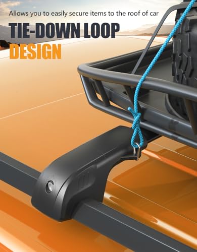 Image of KINGGERI 300lbs Lockable Roof Rack Cross Bars Compatible with BMW X7 G07 2019-2026 with Raised Side Rails, Heavy Duty Aluminum Roof Rails Crossbars Cargo Luggage SUV Accessories