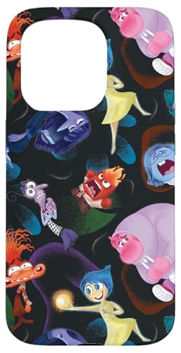 Installazione facile Disney and Pixar’s Inside Out 2 Painterly Emotions Custodia per iPhone 15 Pro