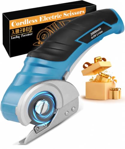 Cardboard Cutter Cordless Electric Scissors, Stocking Stuffers for Men Gift