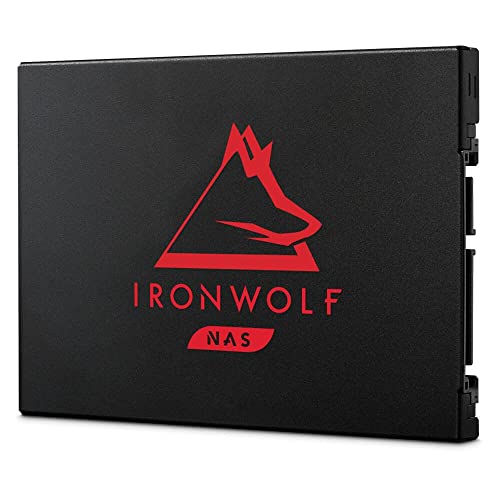 Image of Seagate IronWolf 125 SSD, 4TB, NAS, Internal SSD, 2.5 Inch, SATA, 6GB /s, speeds of up to 560MB /s, 0.7 DWPD endurance and 24x7 performance for Creative Pro, 3 year Rescue Services (ZA4000NM1A002)