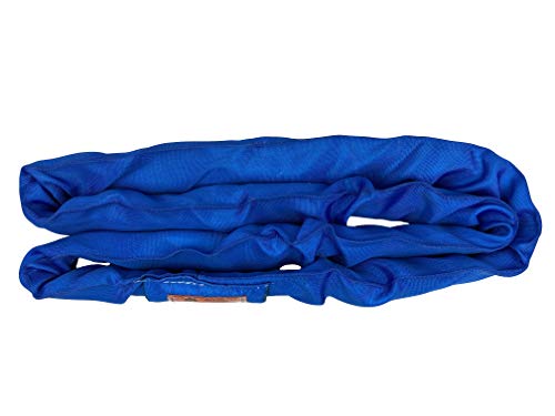 Kennedy Wire Rope & Sling Company Power Lift Pl7X20' Blue Polyester Round Sling (21,200 Lb. Vertical Capacity)| Various Sizes In Listing | Kennedy Wire Rope & Sling Co. | Proudly Manufactured In The Usa #TOP1