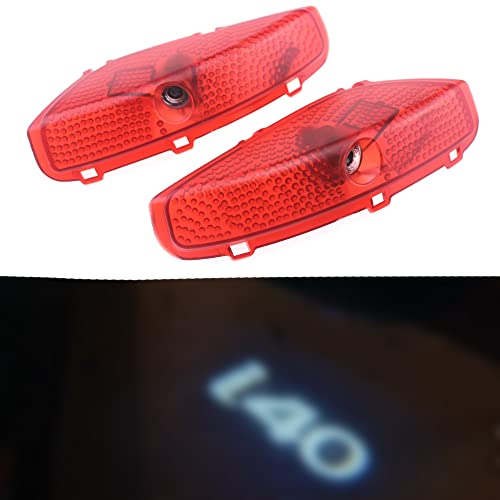 LED Welcome Doors Entry Light - Luci di proiezione laser per portiera dell'auto, lente in vetro ultra chiaro, per Hyundai I40