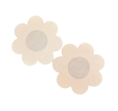 Obhrry 40 Pieces Nipple Covers Disposable,Breast Pasties Plum Shaped Disposable Breast Covers Self Adhesive Petal Bra Pasties For Women #TOP4
