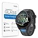 Produktbild Frgnie Schutzfolie Kompatibel für GARMIN Forerunner 165 (3 Stück) 9H Gehärtetes Glas Displayschutzfolie, Kompatibel für Forerunner 165 Music Smartwatch Schutzfolie