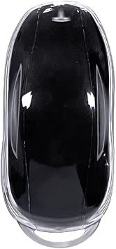 Premium Transparent Soft TPU Key Fob Cover Key Case Shell Full Protection Key Fob Cover fit for Tesla Model X