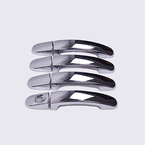 Poignée de porte Ford C-Max rayée ? Solution couverture chrome noir brillant