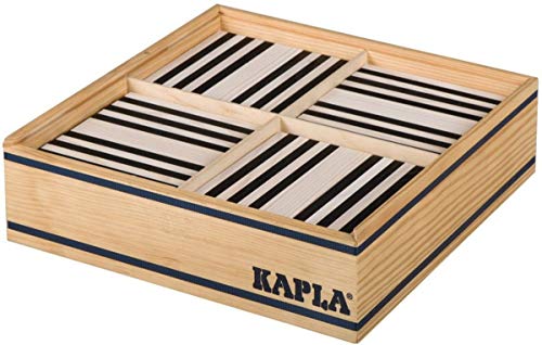 Kapla   Estuche de madera con 50 tablillas Mixtas