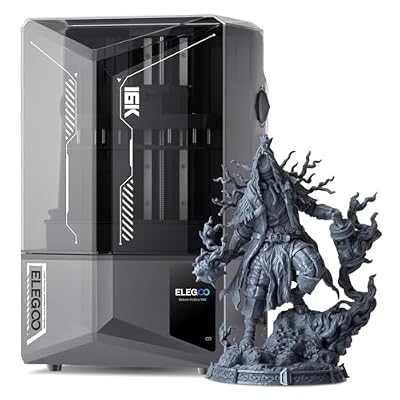 ELEGOO Saturn 4 Ultra 10 16K Resin 3D Printer and ELEGOO Mercury X Bundle Wash and Cure Station