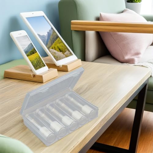 Set de 6 Tubos Transparentes para Monedas con Caja miniatura 4