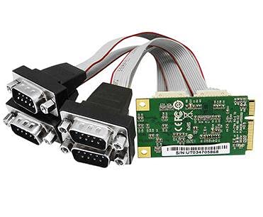 Tarjeta PCIe a 4 puertos RS232 Ut-7784 mini expansion serie alta velocidad comunicacion datos