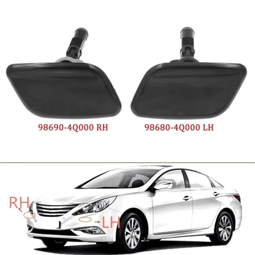 Buse pulvérisation phare protégée avec le cache Hyundai I45 Sonata 2011 2012