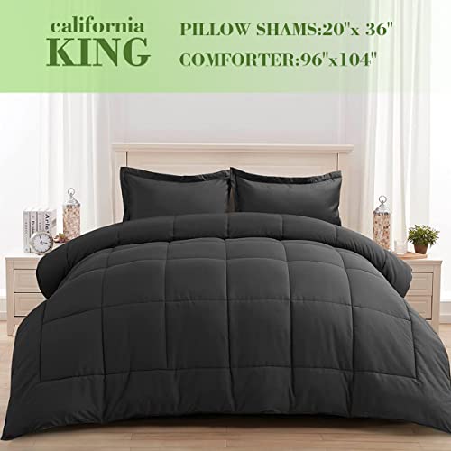 Amgui California King Comforter Sets,Cal King Comforter Set With 2 Pillow Shams,Comforter Set California King,Cal King Comforter Sets Clearance Oversized #TOP1