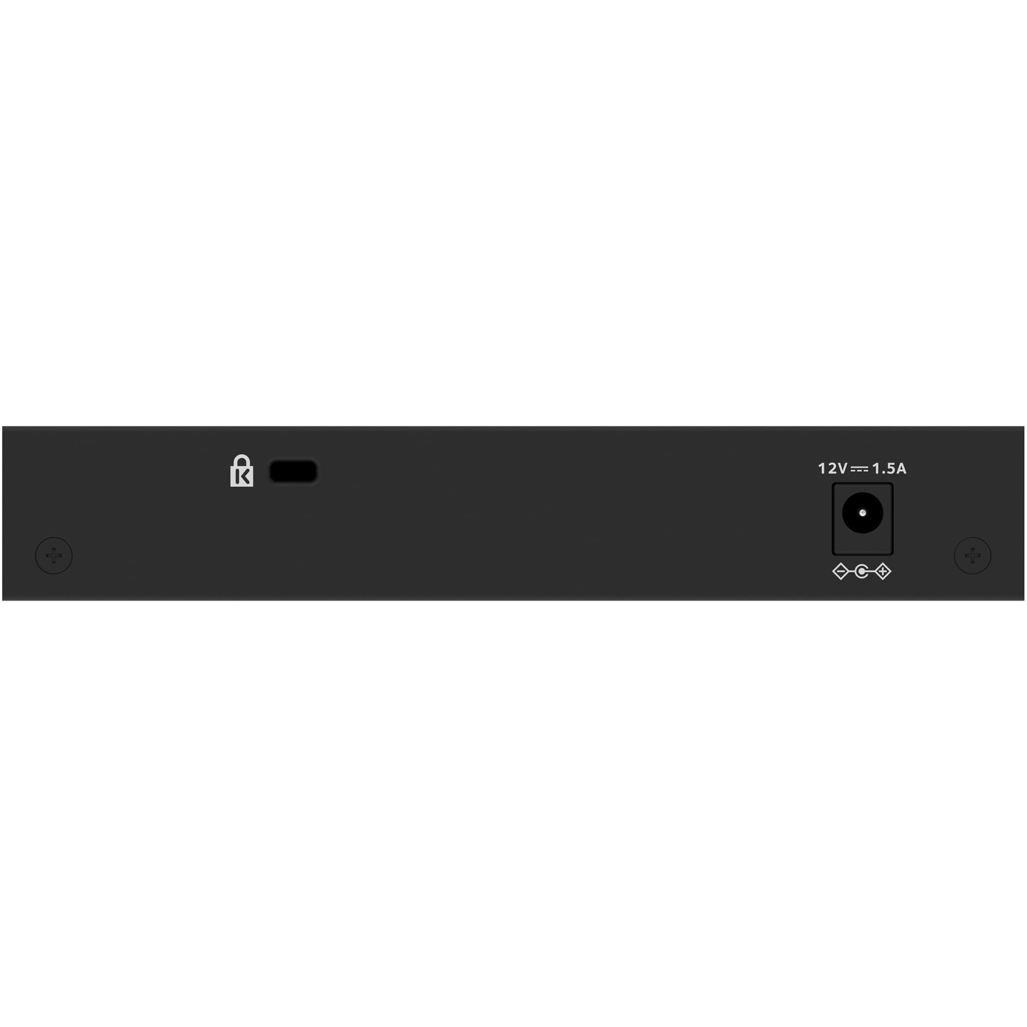 NETGEAR (MS305E) Switch Plus 5 ports Multi-Gigabit Ethernet - manageable avec 5 x 1G/2,5G, bureau ou fixation murale et protection de 5 ans