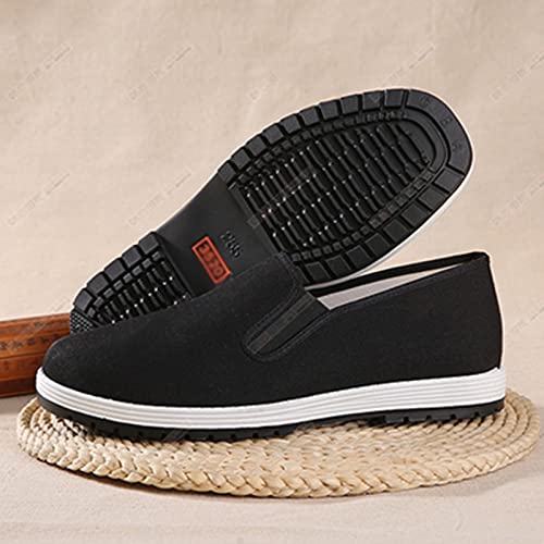 Tai Chi Shoes, Mens Chinese Traditional Old Beijing Cloth Kung Fu Martial Arts Tai Chi Canvas Shoes, Indoor Fitness Training, for Adapting to Your Daily Activities Around The House3