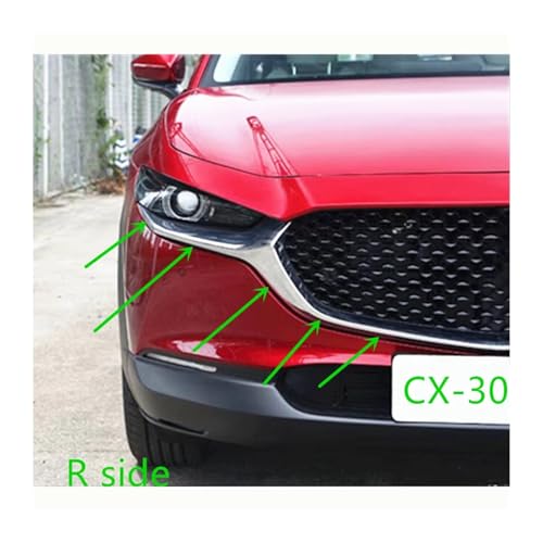 Grille Calandre Avant Pour Mazda CX-30 Rénover Remplacement Chrome 2019-2023
