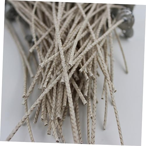 Kit de 100 mechas para velas con base de algodón miniatura 7