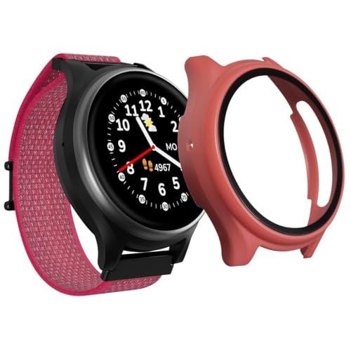 ANIO Protector Case 2.0 für Anio 6 Kinderuhr Schutzhülle Hibiscus