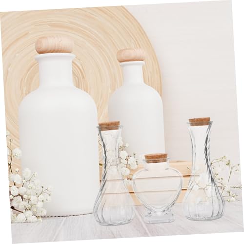 Récipients vides décoratifs en verre transparent haut de gamme - 7
