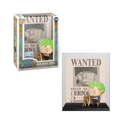 Candide, Boneco, Funko POP! Zoro, Poster Exclusivo One Piece, Acompanha Estojo Protetor - 10 cm