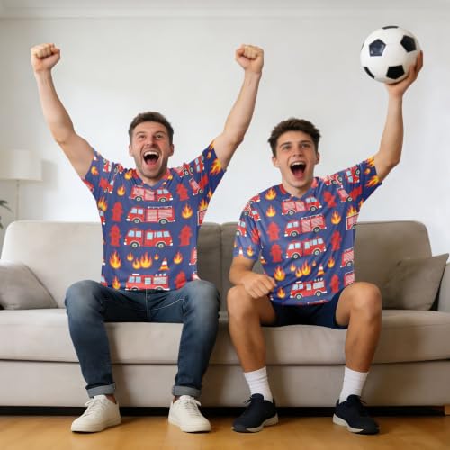 Sudadera de fútbol unisex de corte clásico y tejido transpirable 5