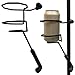String Swing SH01 Mic Stand Drink Holder for Coffee Travel Mug and Water Bottle - Made in USA Black