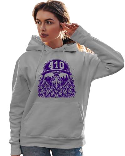 Go All Out Raven Wearing 410 Hat And Sunglasses Mens Women Sweatshirt Hoodie3