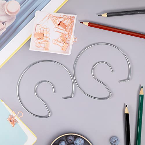 6 Pieces Double Pocket Chart Rings for Classroom Ring Set for Pocket Chart Stand Teacher Helper Hooks for Charts - Image 6