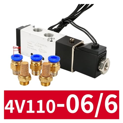 Électrovanne pneumatique 5 voies 2 positions pour commande précise de vérin - 3