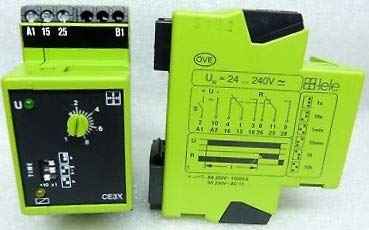 Tele Haase lele CE3X Timer with 8 Amp 250V contact Un=24-240V