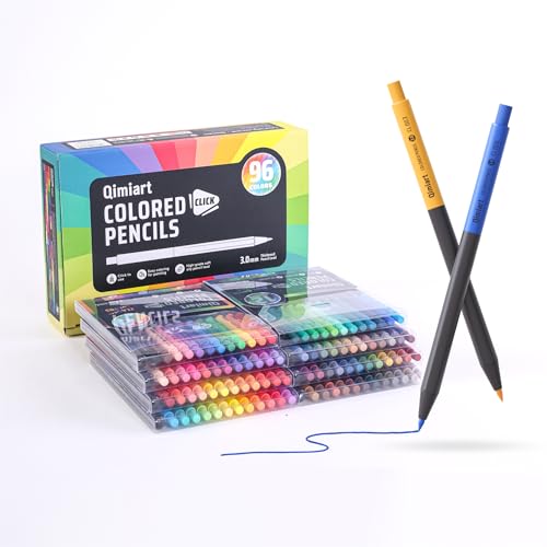 languo Crayons de couleur pour coloriage adulte – Ensemble de 96 couleurs