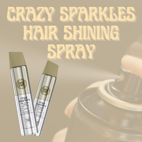 Spray para brillo del cabello Crazy Sparkles miniatura 7