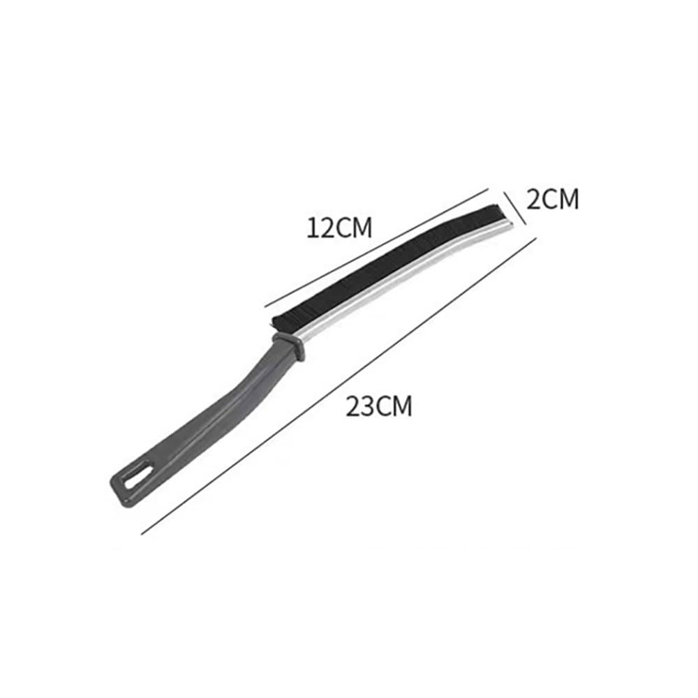 Szczotka do czyszczenia szczelin, szczotka do czyszczenia szczelin z twardym włosiem, długi uchwyt, wąska szczotka do czyszczenia fug, do domu, kuchni, łazienki i rowka okiennego