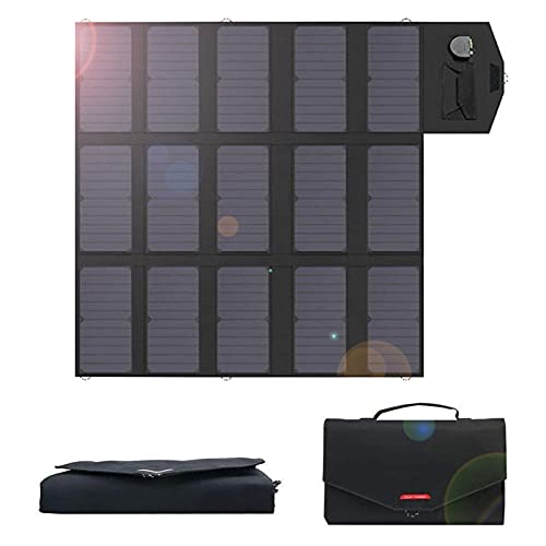 100W High Power Solar Charger Folding Bag, Portable Solar Panel Battery Charger, 18V 5V Load Lightweight Solar Charger For Phones Tablets Laptaps Watches