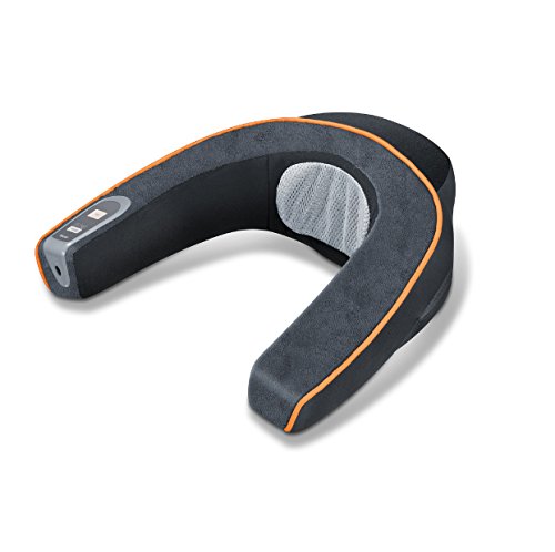 Beurer MG115 Vibrating Neck Massager with Heat, Sore Neck Relief, Cozy with Adjustable Heat Intensity Levels, Automatic Switch off.