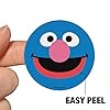 Sesame Street Grover Face Planner Calendar Scrapbooking Crafting Stickers #3