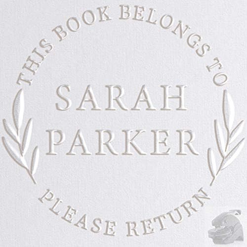 Personalized Library Book Embosser Stamp Custom from The Library of from The Library of Embosser Library Book Embosser Seal Stamp Personalized Customized