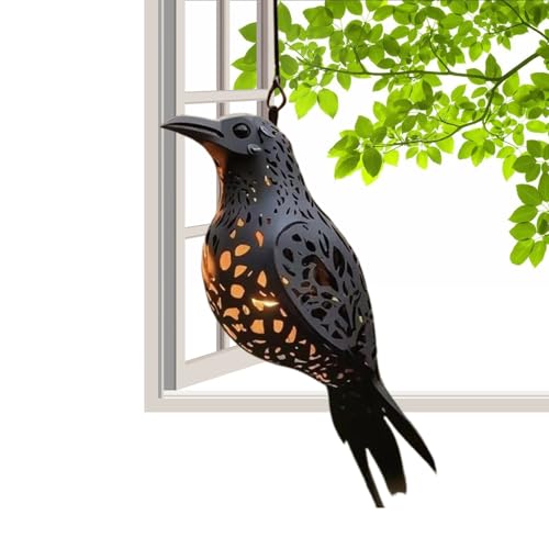 GjnjfdF Farol De - Decorativo para Puerta Gótica 3D - Decoración Lámpara Colgante,para Jardín Patio Porche Entrada Patio Trasero Valla Deck Barandilla Sala de Estar Halloween