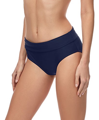 Merry Style Slip Bikini Pezzo sotto Costume MSVR5 (Blu Marino (6007), IT 44 = DE 38)