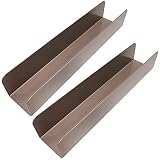 Dadamong 2Pcs U-Shape Non-stick Biscuit Cake Bread Mold Baguette Toast Mould, Carbon Steel Rectangle Cake Pan Cranberry Cookies Molds for Kitchen Baking (Champagne)