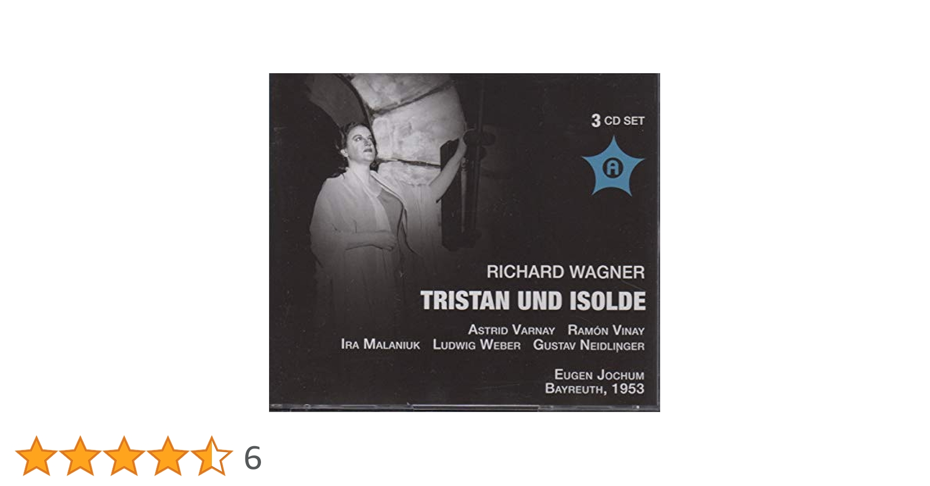 CD ワーグナー Wagner Tristan und Isolde CR Wagner: Tristan