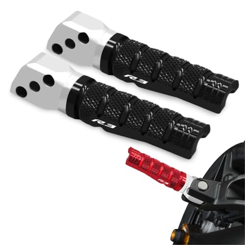 Repose-Pieds Passager Moto pour Yamaha YZF R3 2015-2025 Arrière