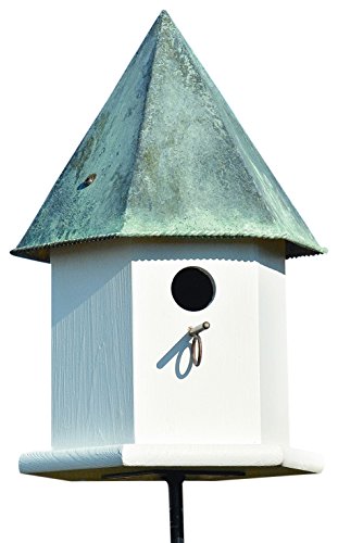 Heartwood 143A Copper Songbird Deluxe Decorative Bird House #TOP19
